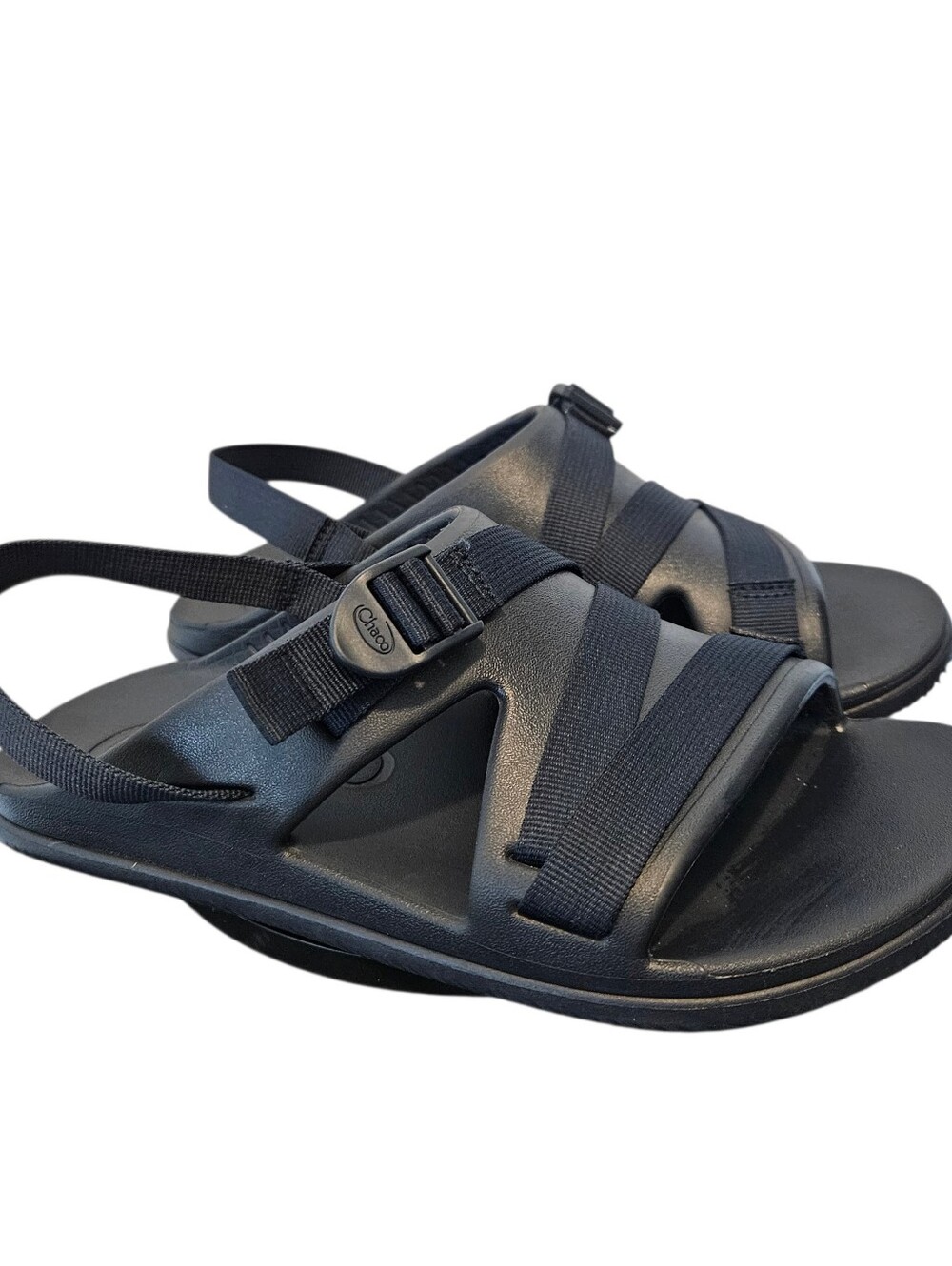 Chaco Men’s Chillos Sport‎ Sandals Navy Size 10 Lightweight Adjustable